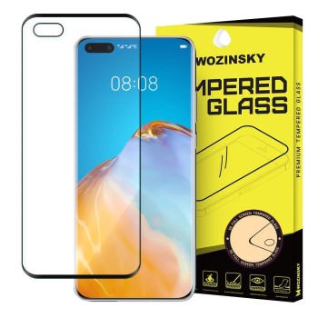 Стъклен Протектор Wozinsky Tempered Glass Full Glue за Huawei P40 black