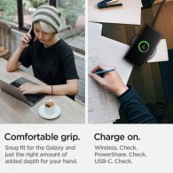 Калъф SPIGEN ULTRA HYBRID за SAMSUNG GALAXY S22 ULTRA, MATTE BLACK