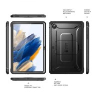 Калъф SUPCASE UNICORN BEETLE PRO за SAMSUNG GALAXY TAB A8 10.5 X200 / X205, Черен