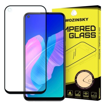 Стъклен Протектор Wozinsky Tempered Glass Full Glue за Huawei P40 Lite E black