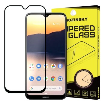 Стъклен Протектор Wozinsky Tempered Glass Full Glue за Nokia 2.3 black