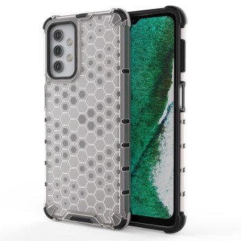 Калъф fixGuard Honeycomb Case armor cover with TPU Bumper for Samsung Galaxy A32 5G transparent