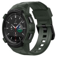 Каишка SPIGEN RUGGED ARMOR ”PRO” за SAMSUNG GALAXY WATCH 4 CLASSIC, 46 MM, MILITARY GREEN