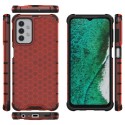 Калъф fixGuard Honeycomb Case armor cover with TPU Bumper for Samsung Galaxy A32 5G red
