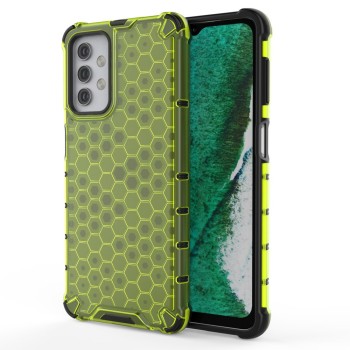 Калъф fixGuard Honeycomb Case armor cover with TPU Bumper for Samsung Galaxy A32 5G green