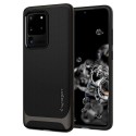 Spigen Neo Hybrid хибриден кейс с най-висока степен на защита за Samsung Galaxy S20 Ultra, Gunmetal