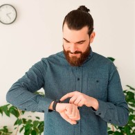 Каишка SPIGEN FIT LITE SAMSUNG за SAMSUNG GALAXY WATCH 4, 40/42/44/46 MM, Черен