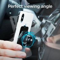 Магнитна поставка за кола SPIGEN QS24 MAGNETIC CD CAR MOUNT HOLDER, Черен