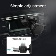 Магнитна поставка за кола SPIGEN QS24 MAGNETIC CD CAR MOUNT HOLDER, Черен