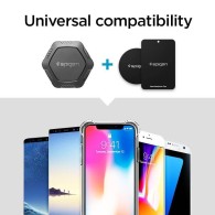 Магнитна поставка за кола SPIGEN QS24 MAGNETIC CD CAR MOUNT HOLDER, Черен