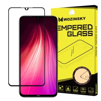 Стъклен Протектор Wozinsky Tempered Glass Full Glue за Xiaomi Redmi Note 8 black