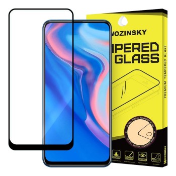 Стъклен Протектор Wozinsky Tempered Glass Full Glue за Huawei P Smart Z / Huawei P Smart Pro / Honor 9X black