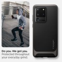 Spigen Neo Hybrid хибриден кейс с най-висока степен на защита за Samsung Galaxy S20 Ultra, Gunmetal