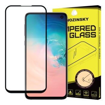 Стъклен Протектор Wozinsky Tempered Glass Full Glue за Samsung Galaxy S10e black