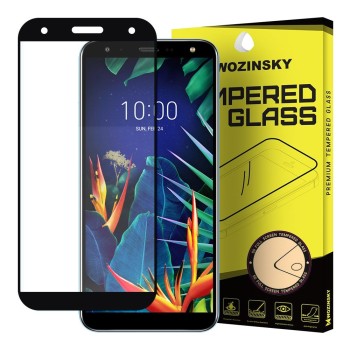 Стъклен Протектор Wozinsky Tempered Glass Full Glue за LG K40 X420 black