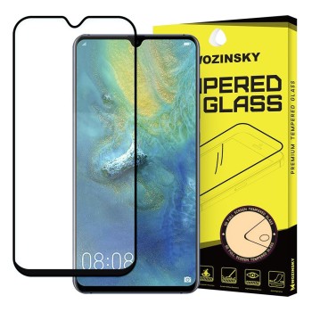 Стъклен Протектор Wozinsky Tempered Glass Full Glue за Huawei Mate 20 black