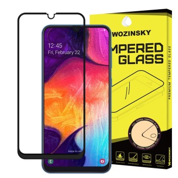 Стъклен Протектор Wozinsky Tempered Glass Full Glue за Samsung Galaxy A50 / Galaxy A30s / A30 black