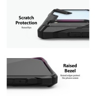 Удароустойчив хибриден кейс Ringke Fusion X за Samsung Galaxy S20, Black