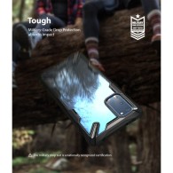 Удароустойчив хибриден кейс Ringke Fusion X за Samsung Galaxy S20, Black