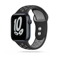Каишка TECH-PROTECT SOFTBAND за APPLE WATCH 4/5/6/7/SE (42/44/45 MM), Черен/ Сив