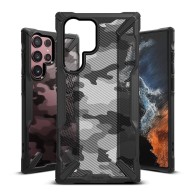 Калъф RINGKE FUSION X за SAMSUNG GALAXY S22 ULTRA, CAMO BLACK