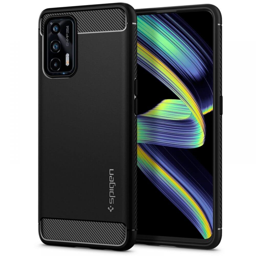 Калъф SPIGEN RUGGED ARMOR за REALME GT 5G, MATTE BLACK