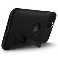 Spigen Slim Armor хибриден кейс с най-висока степен на защита за iPhone 11 Pro Max, Black