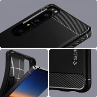 Калъф SPIGEN RUGGED ARMOR за SONY XPERIA 1 III, MATTE BLACK