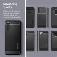 Калъф SPIGEN RUGGED ARMOR за SONY XPERIA 10 III, MATTE BLACK