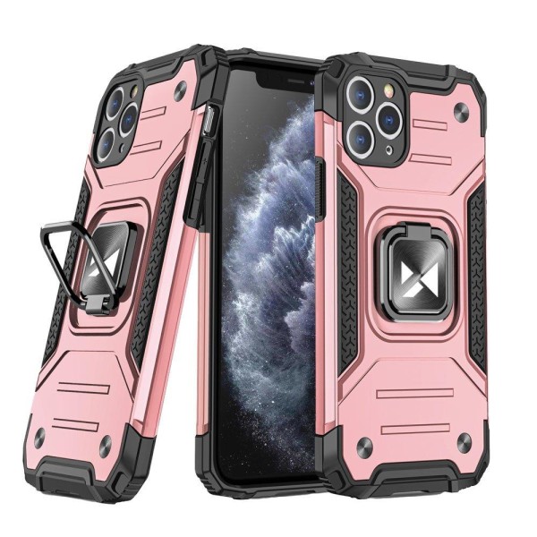 Калъф Wozinsky Ring Armor за Xiaomi Redmi 10X 4G / Xiaomi Redmi Note 9 pink