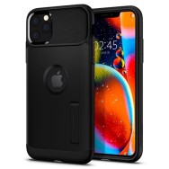Spigen Slim Armor хибриден кейс с най-висока степен на защита за iPhone 11 Pro Max, Black