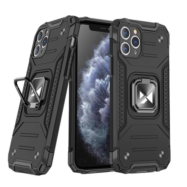 Калъф Wozinsky Ring Armor за Xiaomi Redmi Note 9 Pro / Redmi Note 9S black