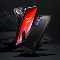 Калъф SPIGEN RUGGED ARMOR за ONEPLUS NORD 2 5G, MATTE BLACK