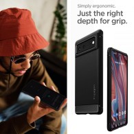 Калъф SPIGEN RUGGED ARMOR за GOOGLE PIXEL 6, MATTE BLACK