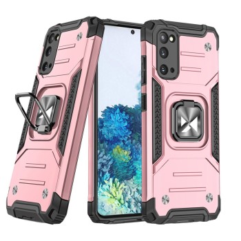 Калъф Wozinsky Ring Armor за Samsung Galaxy S20 Ultra pink