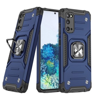 Калъф Wozinsky Ring Armor за Samsung Galaxy S20 Ultra blue