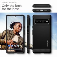 Калъф SPIGEN RUGGED ARMOR за GOOGLE PIXEL 6 PRO, MATTE BLACK