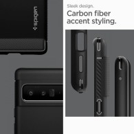 Калъф SPIGEN RUGGED ARMOR за GOOGLE PIXEL 6 PRO, MATTE BLACK