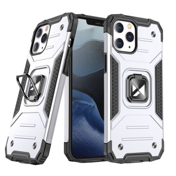 Калъф Wozinsky Ring Armor за iPhone 12 Pro Max silver