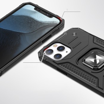 Калъф Wozinsky Ring Armor за iPhone 12 Pro Max black