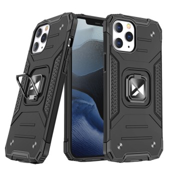 Калъф Wozinsky Ring Armor за iPhone 12 Pro / iPhone 12 black