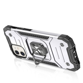 Калъф Wozinsky Ring Armor за iPhone 12 mini silver