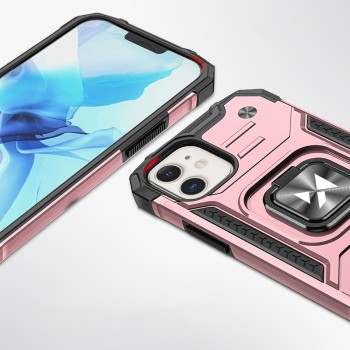 Калъф Wozinsky Ring Armor за iPhone 12 mini pink