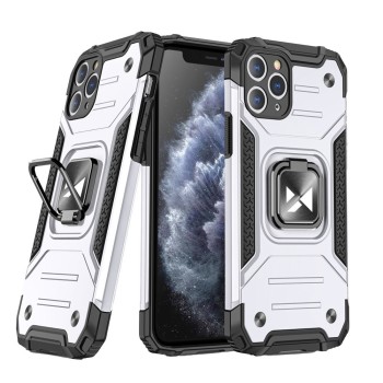 Калъф Wozinsky Ring Armor за iPhone 11 Pro Max silver