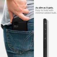 Калъф Spigen Rugged Armor за Samsung Galaxy A12, 2020/ 2021, Matte Black
