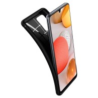 Калъф Spigen Rugged Armor за Samsung Galaxy A42 5G, Matte Black