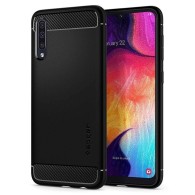 Калъф Spigen Rugged Armor за Samsung Galaxy A50 /A30s, Matte Black