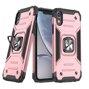 Калъф Wozinsky Ring Armor за iPhone XR pink