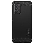 Калъф Spigen Rugged Armor за Samsung Galaxy A52 / A52S, Matte Black