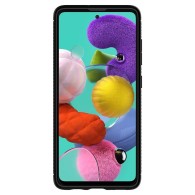 Калъф Spigen Rugged Armor за Samsung Galaxy A71, Matte Black